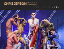 Tablet Screenshot of chrisjepson.com